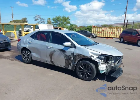 2017 Toyota Corolla Se Special Edition z USA, uszkodzony, nr VIN 5YFBURHE4HP611541